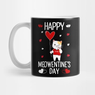 Cute Cat Valentines Day for Girls Mug